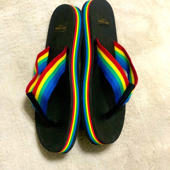 Saint Laurent Other - Saint Laurent Sandals Rainbow flip flops